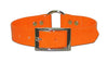 Leather Brothers SunGlo Ring-in-Center Collars (Orange 3/4 x 18)