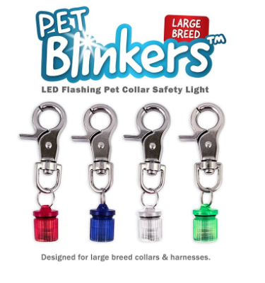 Flipo Pet Blinkers™ Flashing LED Pet Safety Light