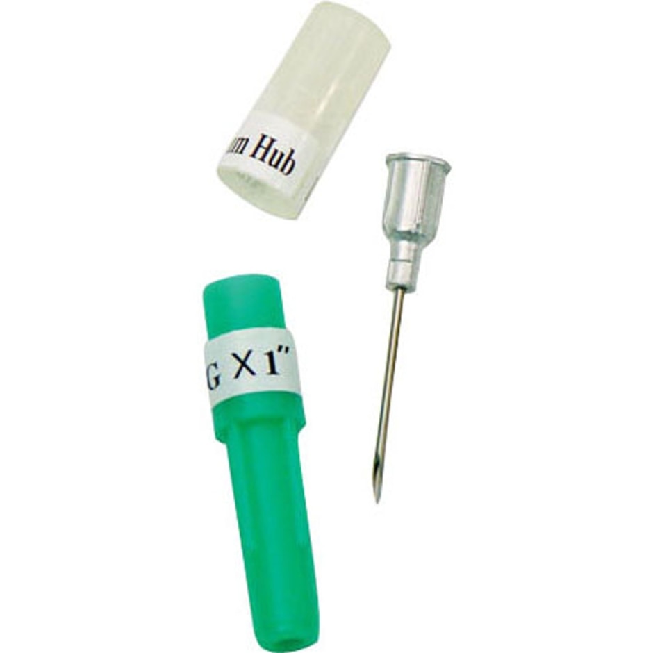 Disposable Needle 25 x 5/8 POLY HUB - HVS