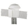 Electric Fence T-Post Safety Cap, White, 10-Pk.