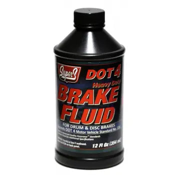 Super S Dot 4 Heavy Duty Brake Fluid (12 oz)