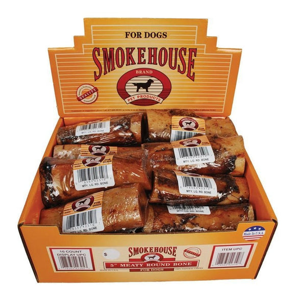 Smokehouse Meaty Round Bones (Large - 5
